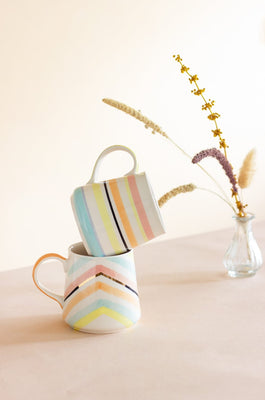 Twilight Handpainted Ceramic Mugs - Set of 2 - The Wishing Chair