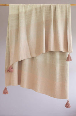 Very Berry Knitted Cotton Throw - The Wishing Chair