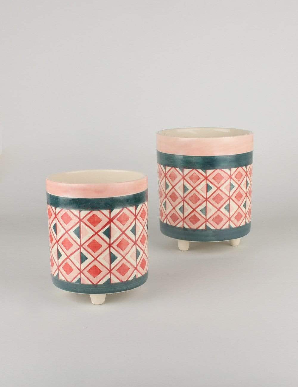 Vici Three Legged Planters - Set of 2 - The Wishing Chair