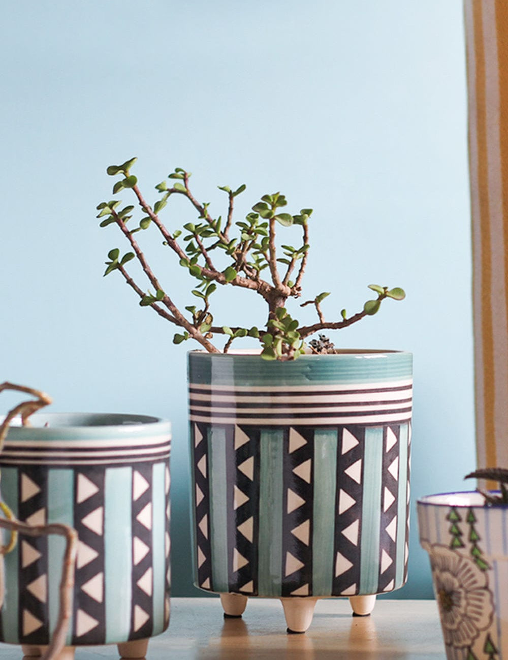 Vida Three Legged Planters - Set of 2 - The Wishing Chair
