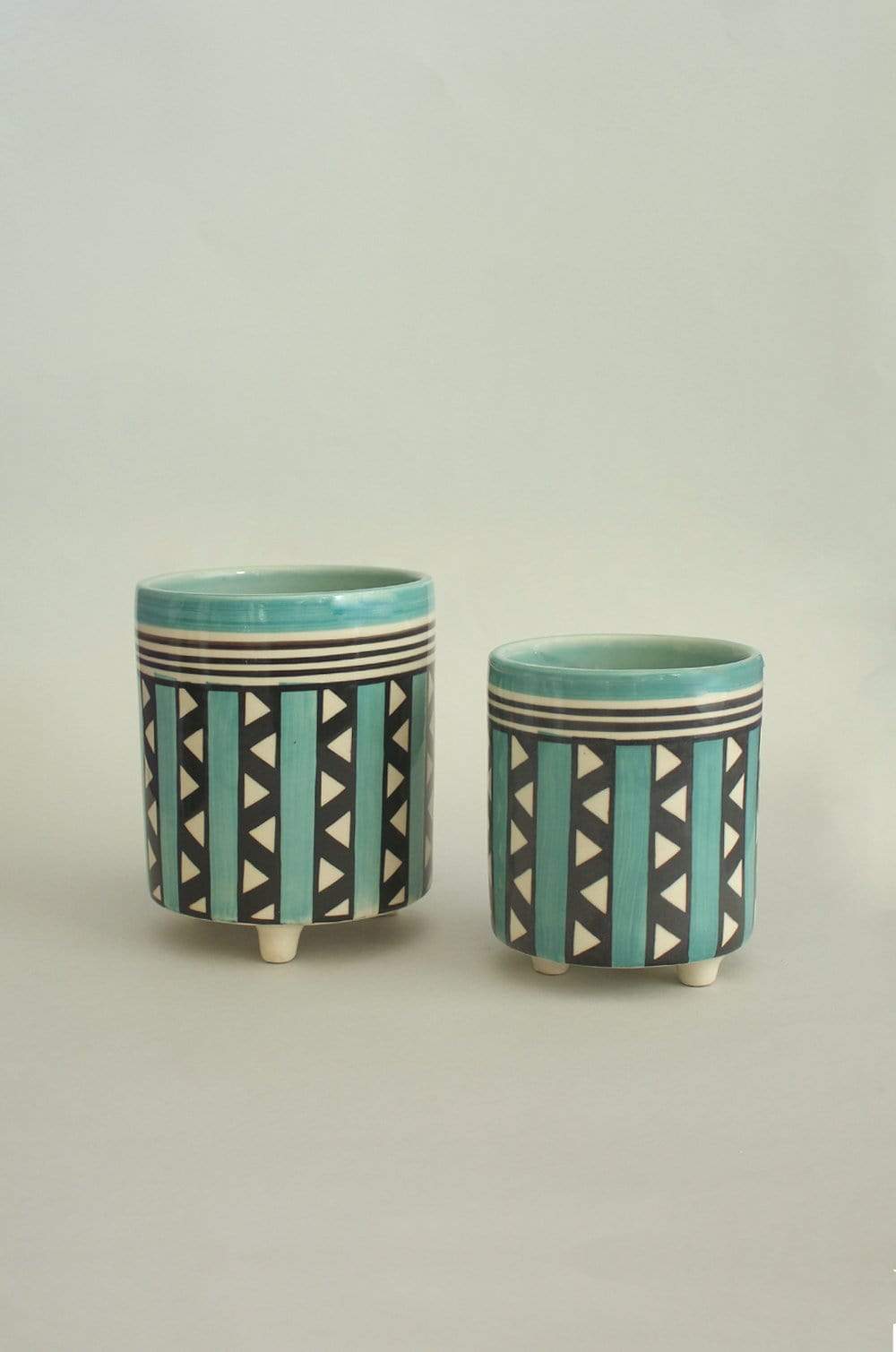 Vida Three Legged Planters - Set of 2 - The Wishing Chair
