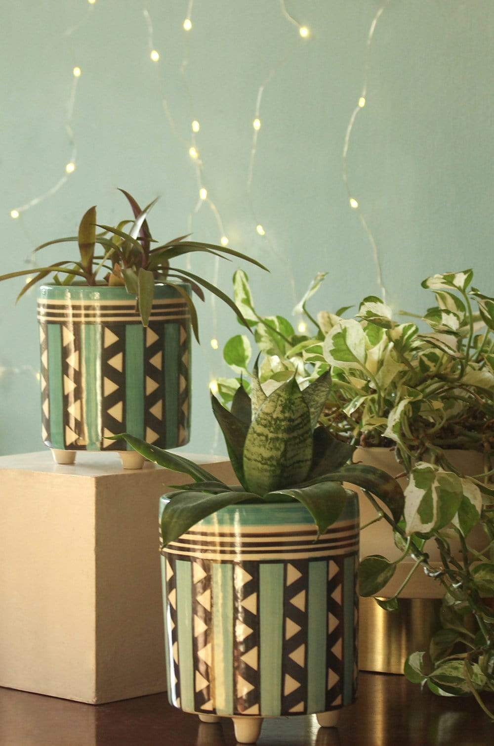 Vida Three Legged Planters - Set of 2 - The Wishing Chair