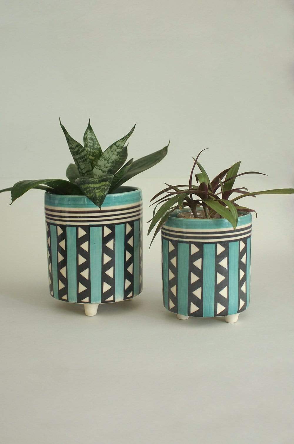 Vida Three Legged Planters - Set of 2 - The Wishing Chair
