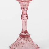 Vintage Recyled Glass Candle Holders - Tall - Set Of 2 - The Wishing Chair
