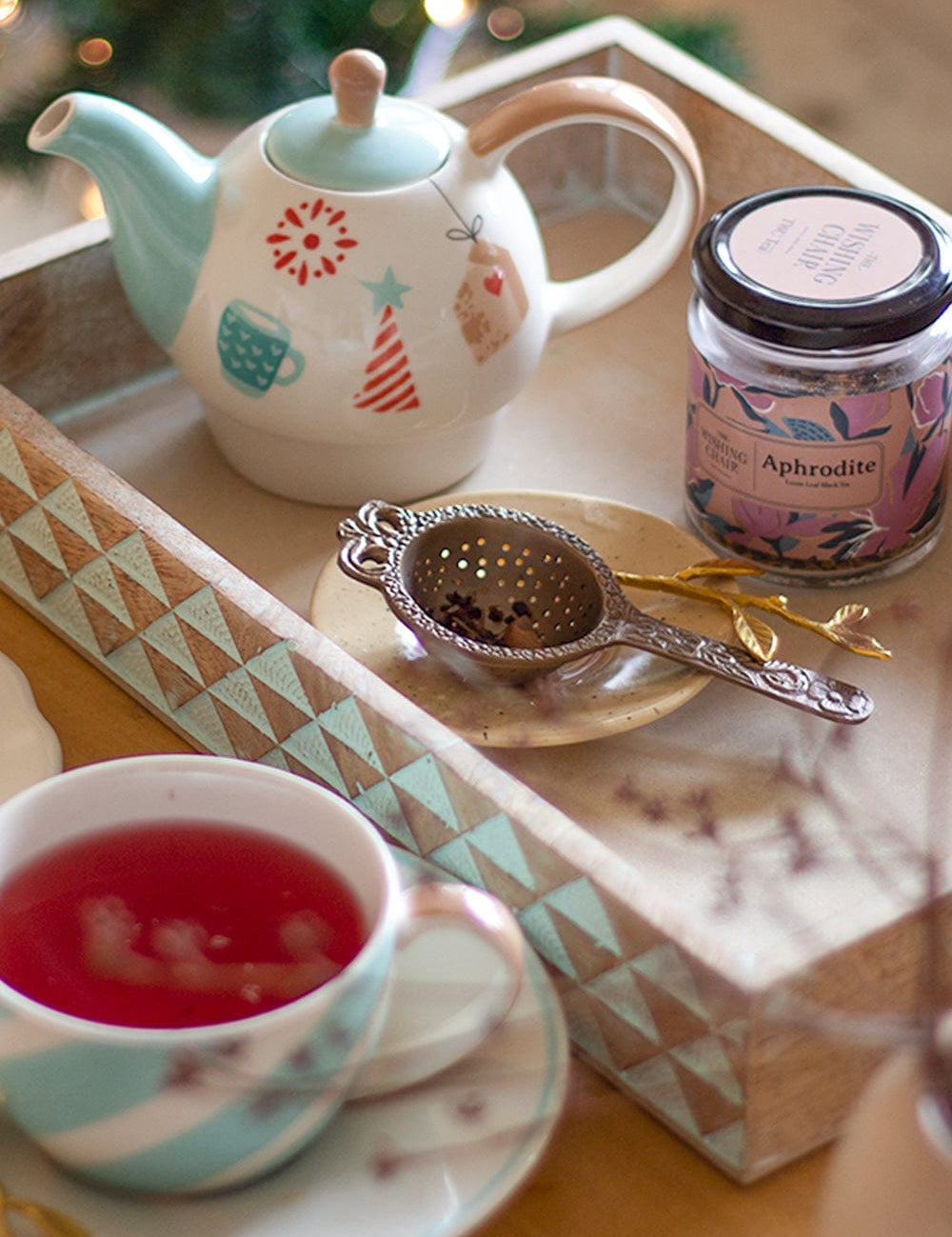 Voila Tea Strainer - The Wishing Chair