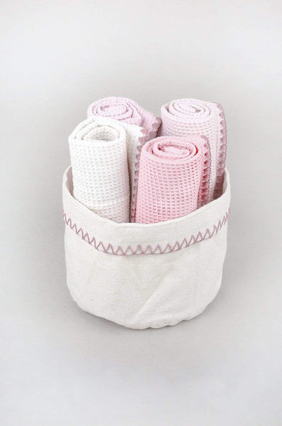 Waffle Face Towel- Set of 4 - The Wishing Chair