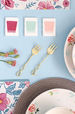 We Heart It Dessert Forks Set of 6 - The Wishing Chair