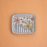 Where The Grass Is Green Handpainted Rectangular Platter - Set of 2 - The Wishing Chair