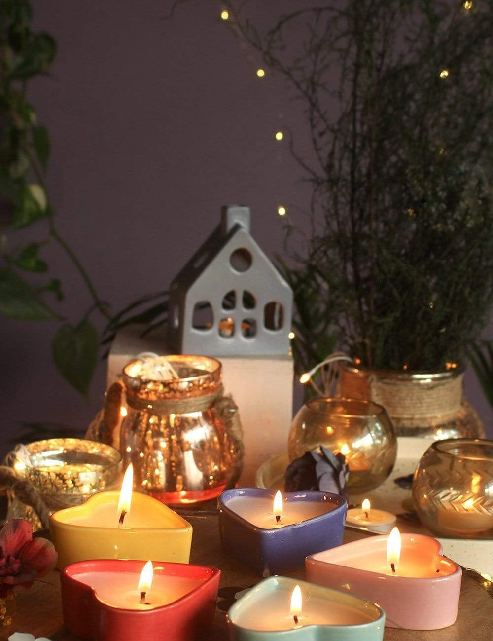 Wild Heart Diyas - Set of 5 - The Wishing Chair