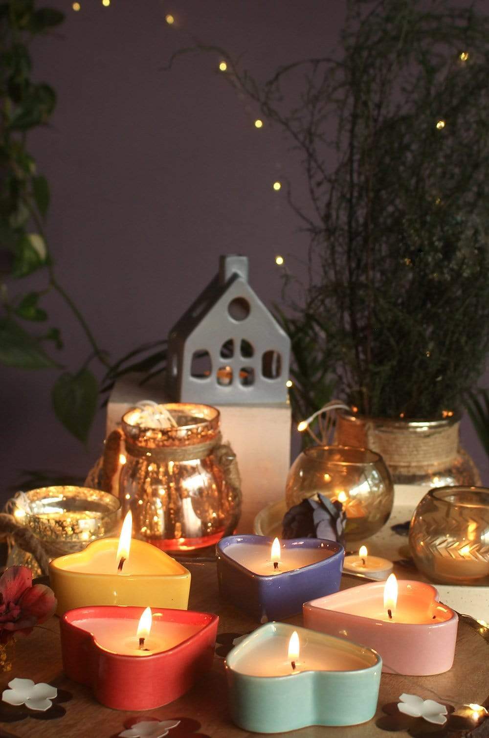 Wild Heart Diyas - Set of 5 - The Wishing Chair