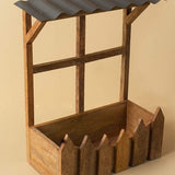 Wooden Hut Planter Holder - The Wishing Chair