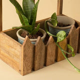 Wooden Hut Planter Holder - The Wishing Chair