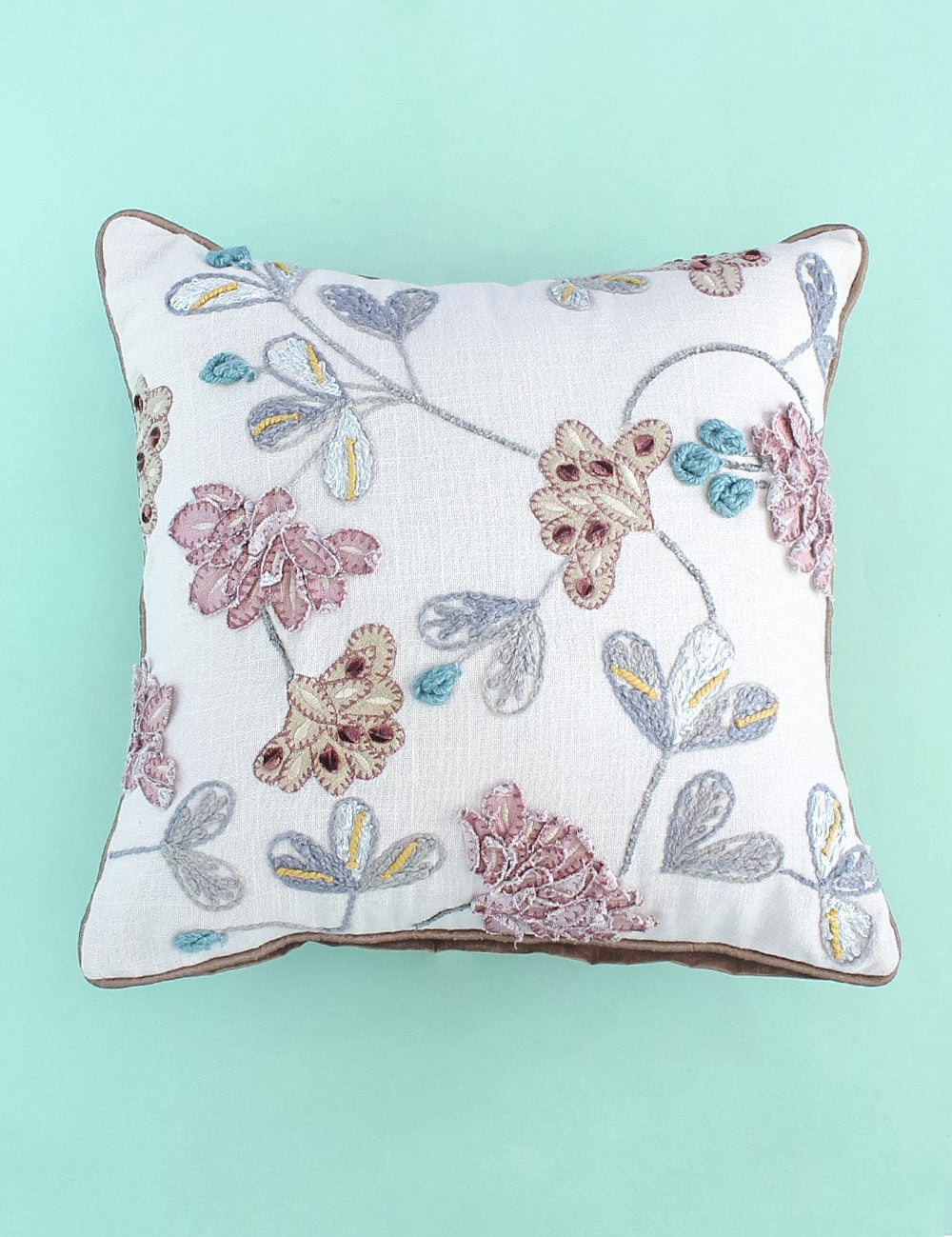 Zeena Embroidered Cushion Cover - The Wishing Chair