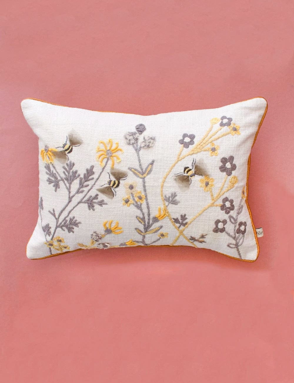 Zoya Embroidered Cushion Cover - The Wishing Chair