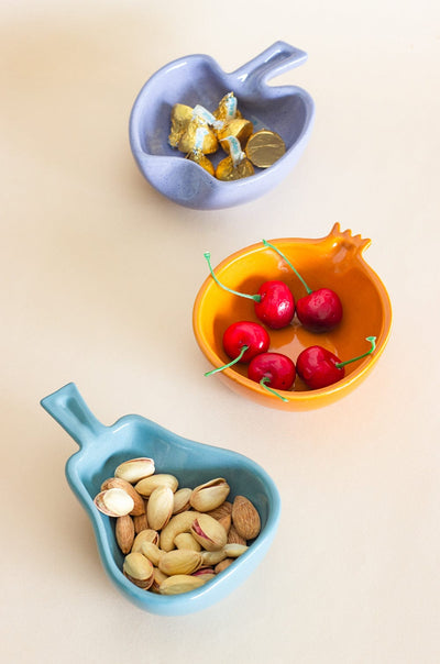 Applesolutely Awesome Fruit Shape Nut Bowl - Set of 3