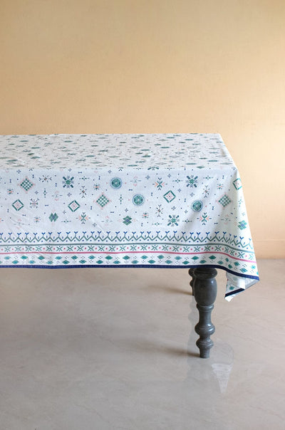 Astral Cotton Table cover - 6 Seater