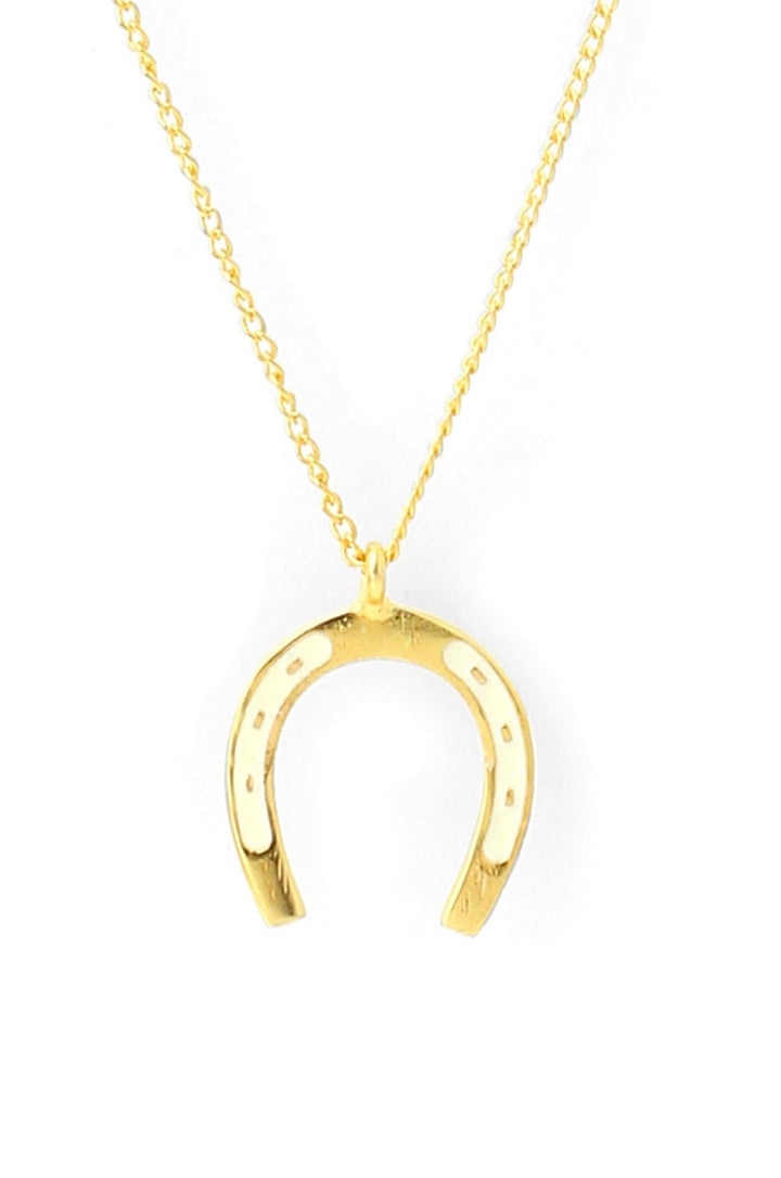 Large Horseshoe Necklace – Shop William Grace