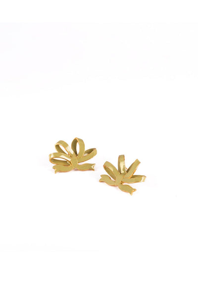 AZGA Little Bow earrings - Ivory