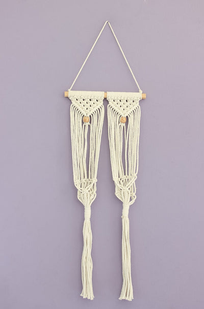 Besides You Macrame Knotted Planter Hanging