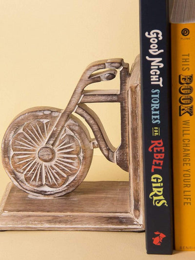 Bicycle Wooden Bookends - The Wishing Chair