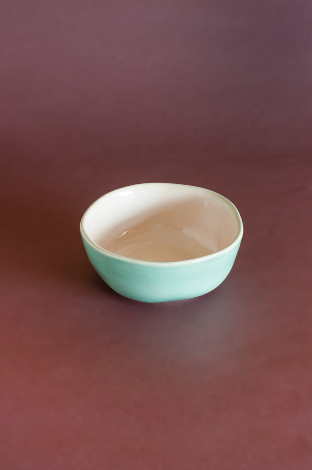 Bisque Ceramic Organic Shape Bowl - Small