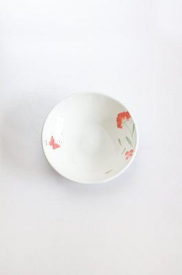  Bowl Wildflower Meadow Handpainted Ceramic Bowls - Set of 2 - Wildflower Meadow Handpainted Bowls - Set of 2 - The Wishing Chair 