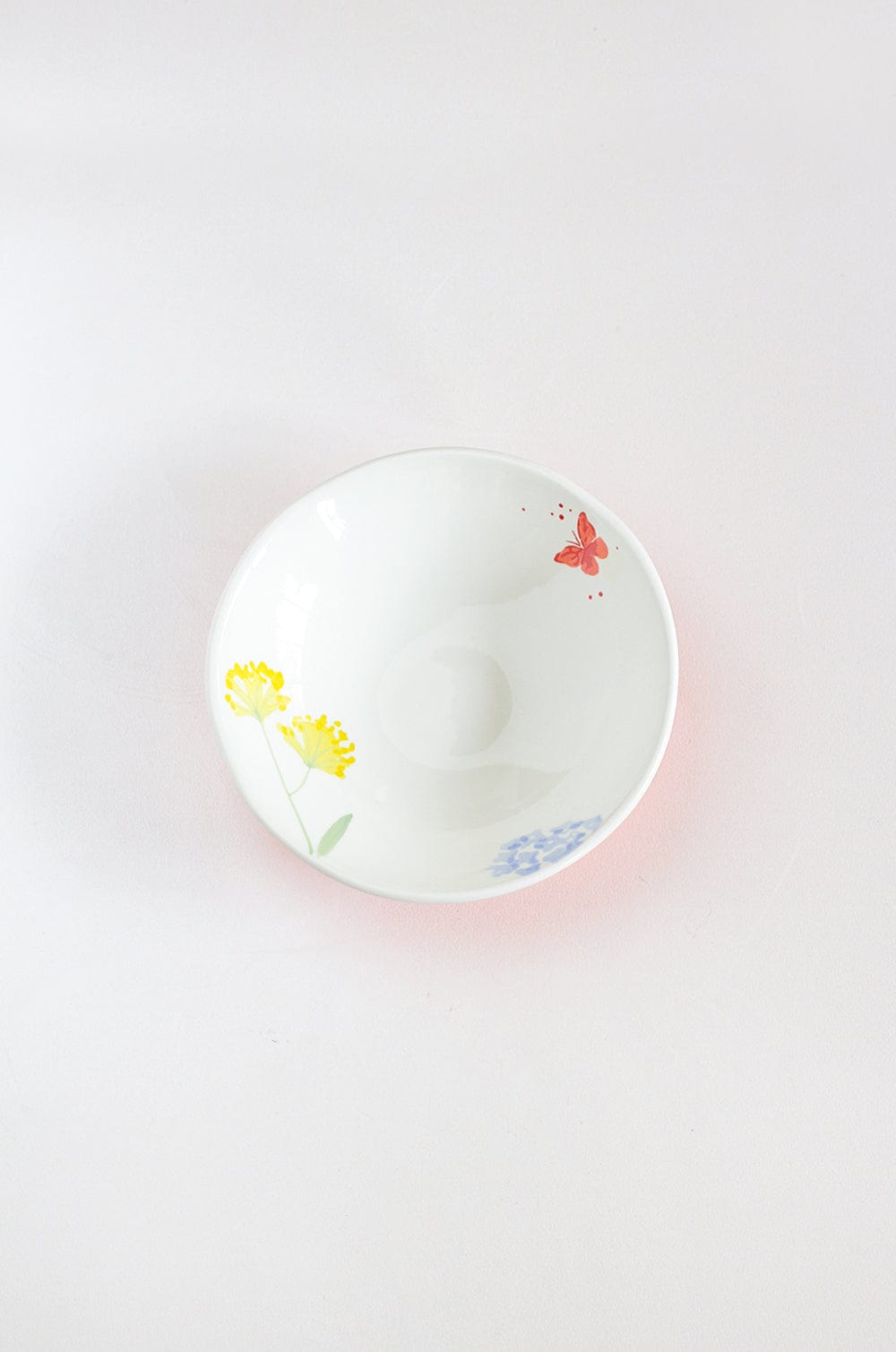  Bowl Wildflower Meadow Handpainted Ceramic Bowls - Set of 2 - Wildflower Meadow Handpainted Bowls - Set of 2 - The Wishing Chair 