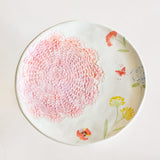  Cake stand Wildflower Meadow Handpainted Ceramic Cake Stand - Wildflower Meadow Handpainted Ceramic Cake Stand - The Wishing Chair 