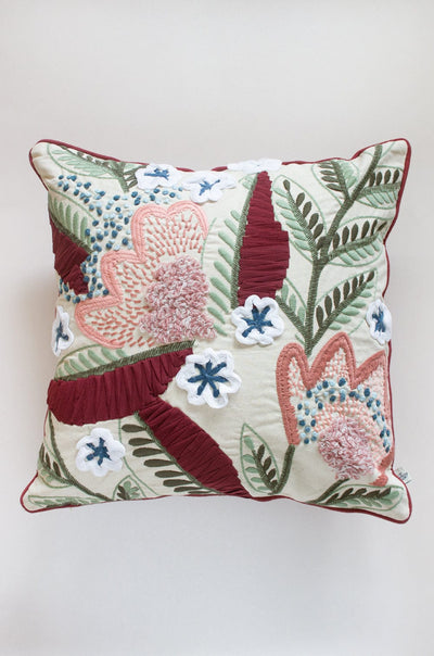 Cephir Embroidered Cushion Cover