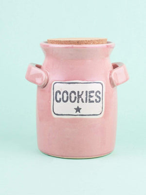   Cookies Tea Time Cork Lid Ceramic Jar - Tea Time Cork Lid Ceramic Jar - The Wishing Chair  - Tea Time Cork Lid Ceramic Jar - The Wishing Chair 