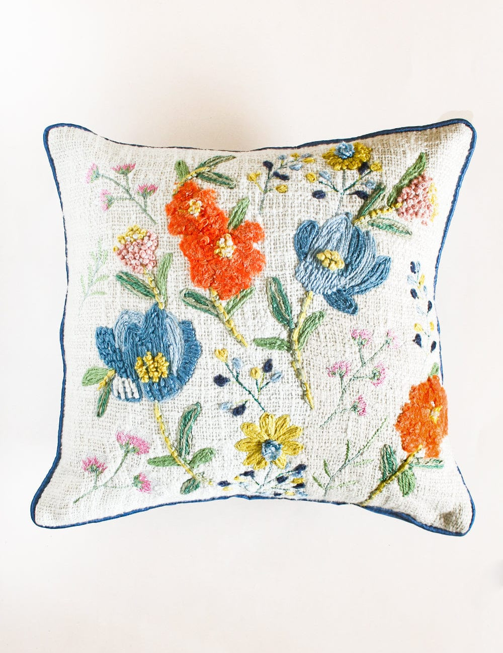  Cushion Cover Tana Embroidered Cushion Cover - Tana Embroidered Cushion Cover - The Wishing Chair 