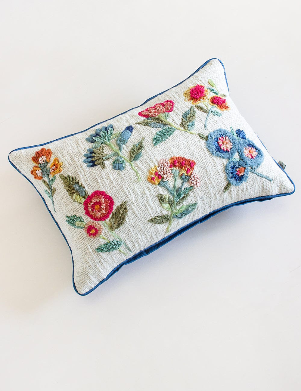  Cushion Cover Teesta Embroidered Cushion Cover - Teesta Embroidered Cushion Cover - The Wishing Chair 
