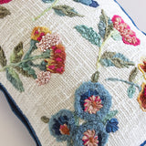  Cushion Cover Teesta Embroidered Cushion Cover - Teesta Embroidered Cushion Cover - The Wishing Chair 