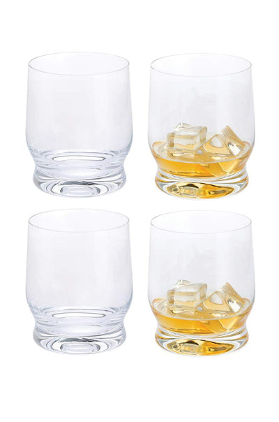Dartington Crystal Home Bar Tumbler Glass- Set of 4