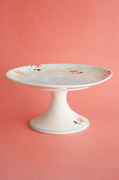 Day Dreams Handpainted Cakestand