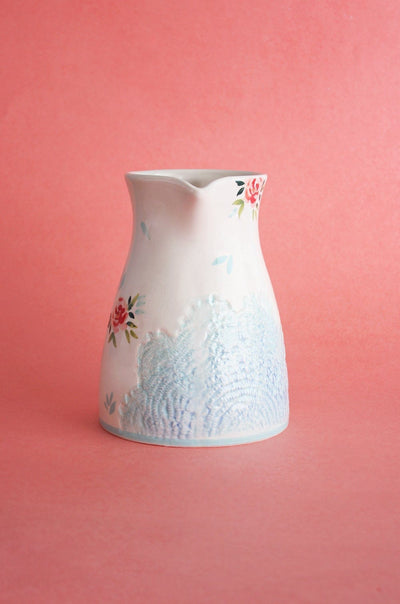 Day Dreams Handpainted Pitcher