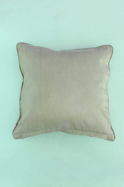 Dew Drops Embroidered Cushion Cover