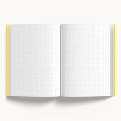 Dot Grid Dream Big A5 Notebook  160 pages-Ruled