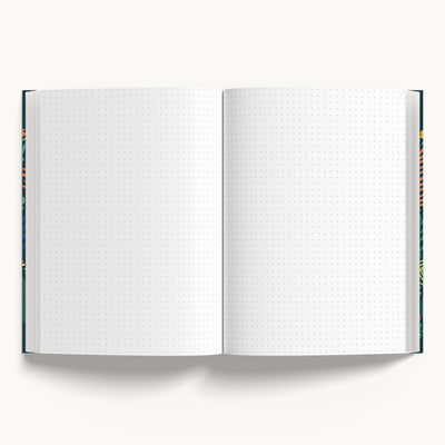 Dot Grid Into the wild A5 Notebook 160 pages