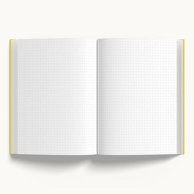 Dot Grid One page at a time A5 Notebook (Ruled) 160 pages