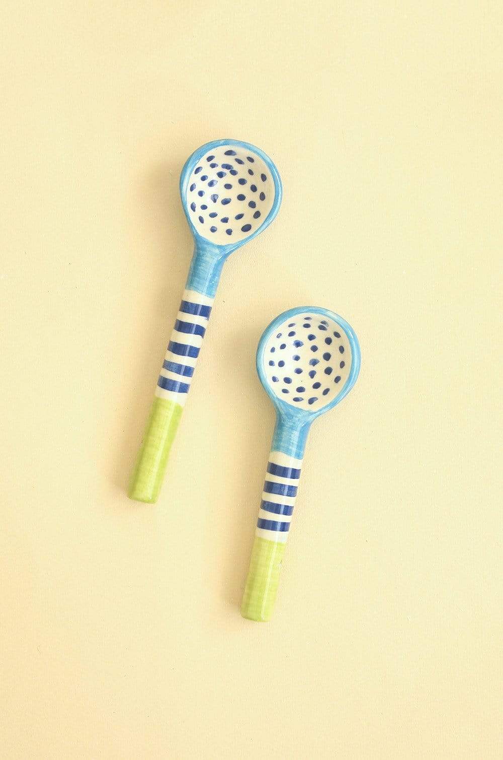 Dots Chloe Ceramic Spoons- Set of 2