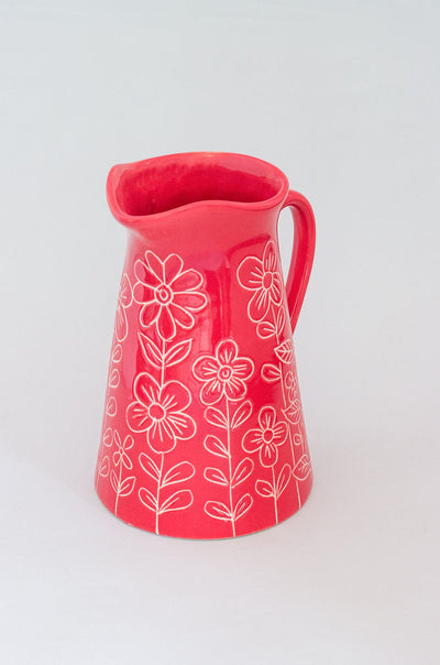Floral Dip Vase