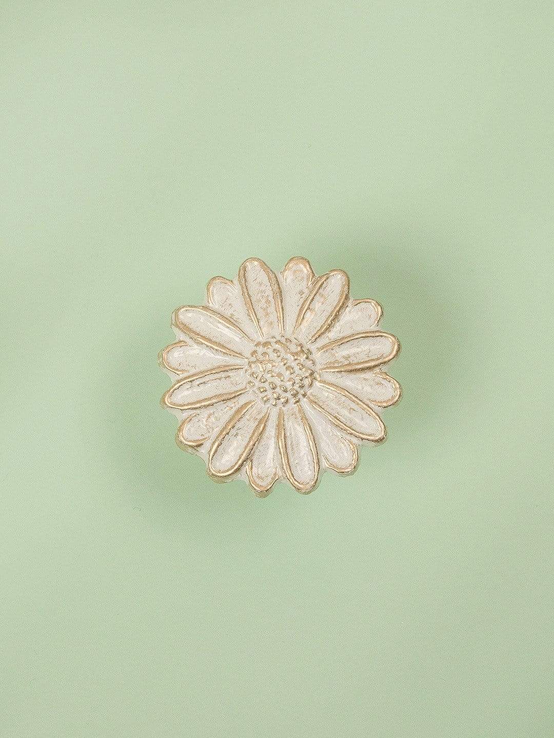 Flower Bloom Napkin Ring - Set Of 6