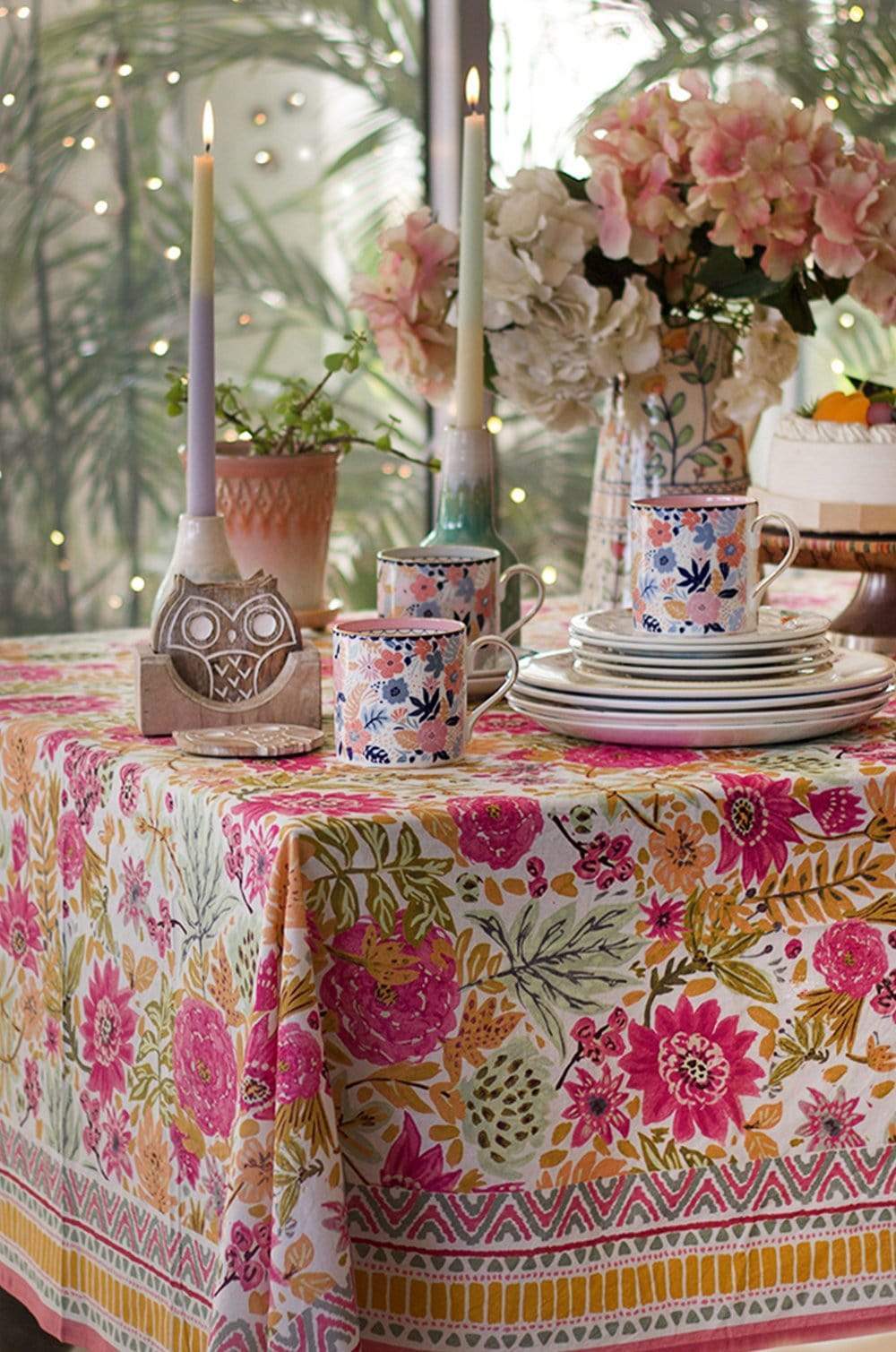 Forever Bloom Table Cover