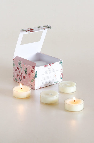 Fragrance Duchess Of Blossom Scented Tea-light Candles - Set Of 12