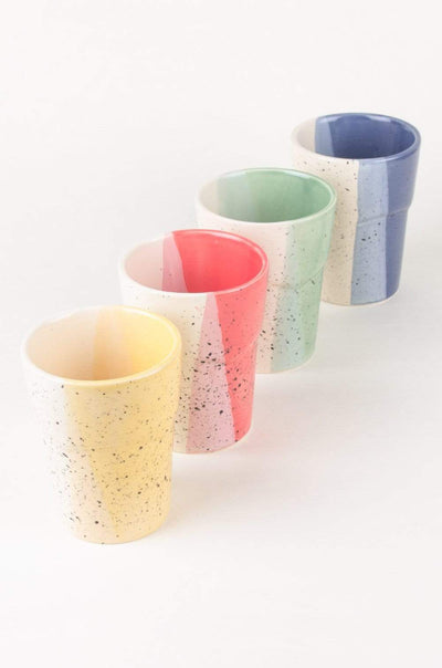 Gigi Ceramic Water Tumblers- Set of 4