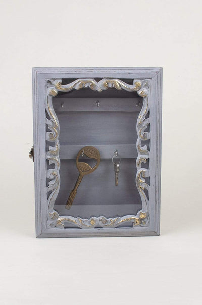 Glass Top Key Box
