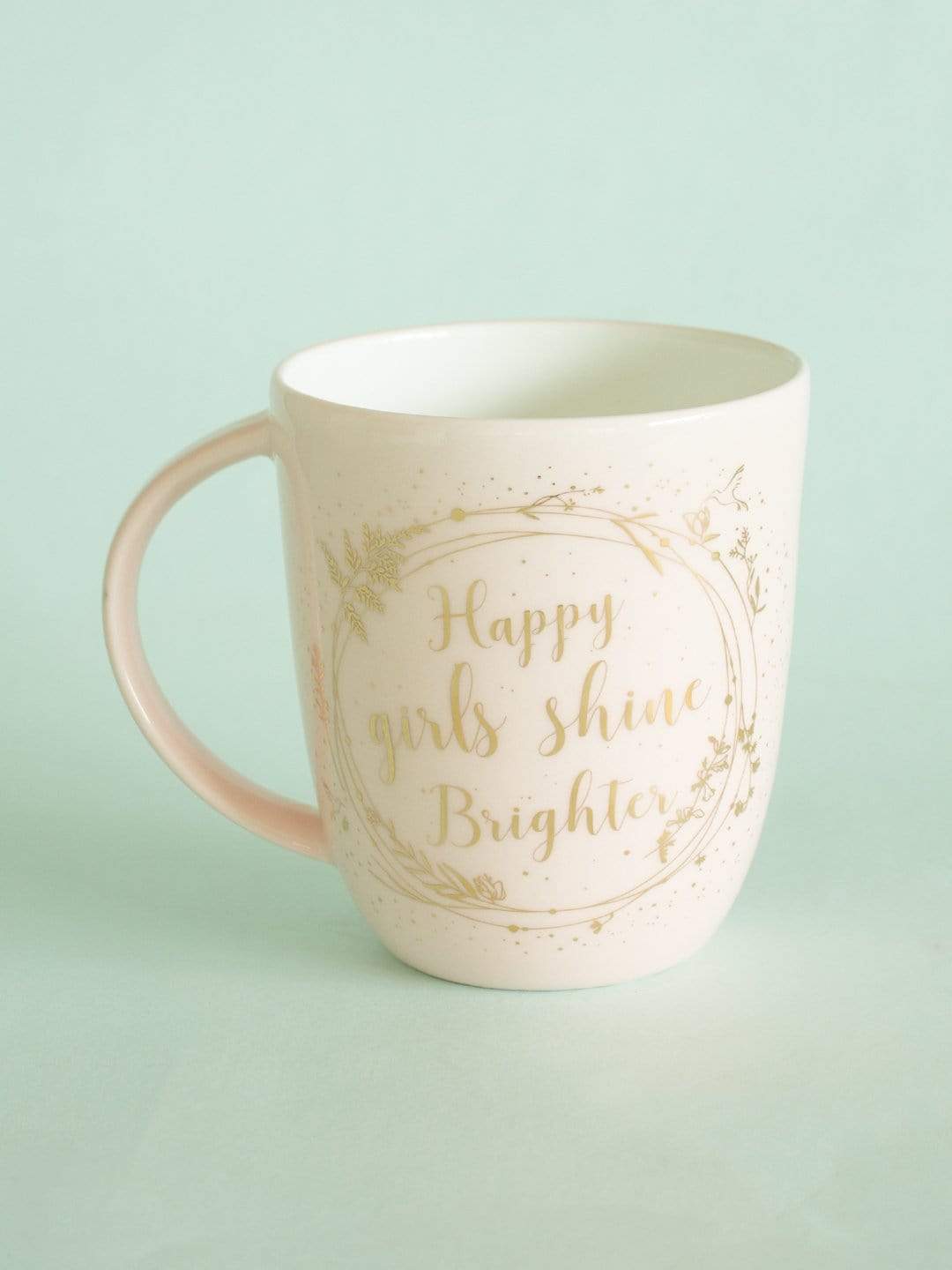 Happy Girls Shine Brighter Mug