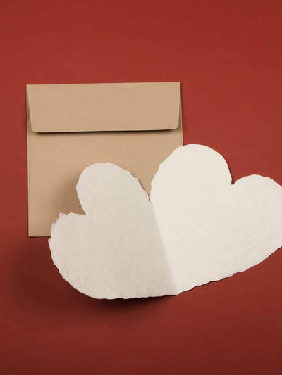 Heart Shaped Card - Ee Cummings