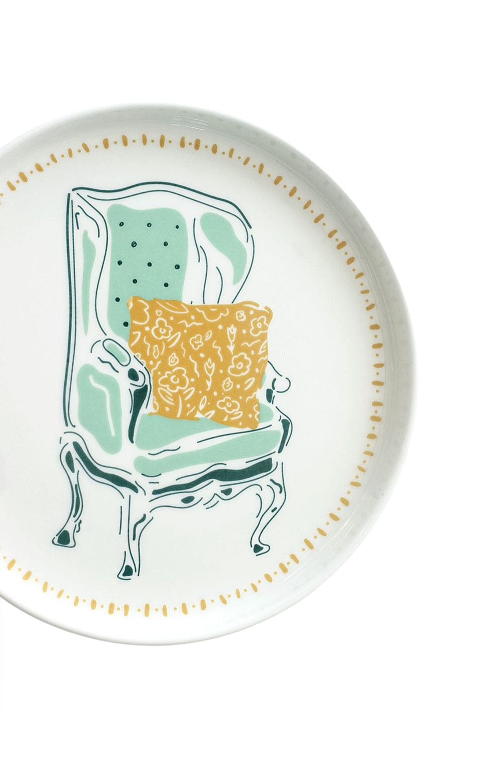 Illustration Series Wall Plate - Chair